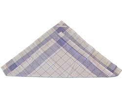 Theedoek Glazendoek Blauw - 6 stuks - 68 x 68 cm - Katoen Linnen