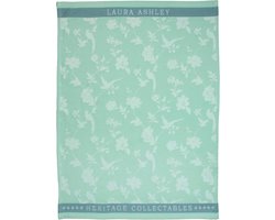 Theedoek Mint Flowers 50x70 cm - Laura Ashley Heritage servies