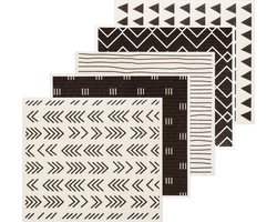 Theedoeken geblokt Zweden 5 stuks 171 x 19 cm - herbruikbaar - wasbaar - spoeldoek - sponsdoeken - reinigingsdoeken - vaatdoeken - keukendoeken - washandjes - geometrische keukendoeken - meerkleurig Theedoeken geblokt