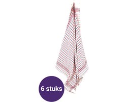 Theedoeken Nationale Ruit (set van 6)