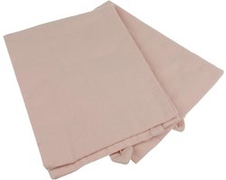 Theedoeken Set - Keukenhanddoeken Katoen - Keukenwerk - Steen Gewassen - 50 x 70 cm - Oudroze
