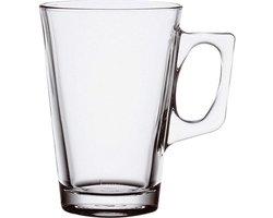 Theeglazen Set - 4 Stuks - Theeglas - Theekopjes - Theeglas 200ml - Theeglazen met Oor/Handvat