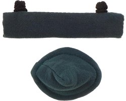 Theeketel deksel handvat beschermer - Theepot handvat hoes - Veilig theezetten - Hittebestendig stof - 11 x 5.5 cm - Groen