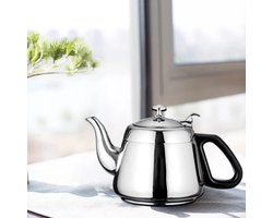 Theeketel Gasfornuis - Chinese ketel Waterkoker - Thee Zetten - Fluitend Geluid - 1 Aantal - Geel