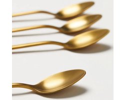 Theelepel GOUD - 6 stuks