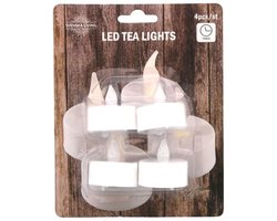Theelicht LED wit met TIMER