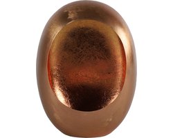 Theelichthouder Eggy M Koper 21 x 28 cm