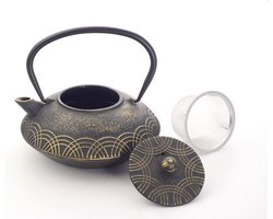 Theepot - Gietijzeren theepot - Anhao - 850 ml