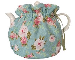 Theepot hoes met bloemenprint - Isolerende theemuts voor warme thee