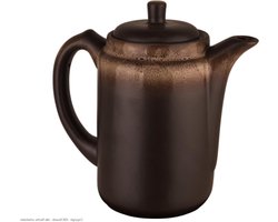 Theepot Keramiek - Koffiekan Waterkan - Warme Dranken Serveren - Handgemaakt Decoratie - 125 Liter - Zaciek Decoratie