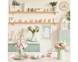 Theepot kunstposter - voor keuken - 1 stuk - papier