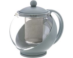 Theepot met Filter in 4 verschillende kleuren - 1250ML - 1.25L - Vintage kleuren -