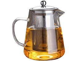 Theepot met Verwijderbaar Filter, Bloeiende Theepotten, Thermische Stabiliteit - 450 Ml 750 Ml 950 Ml