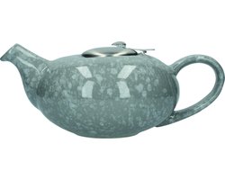 Theepot, met Zeef, Keramiek, Grijs, Gespikkeld, 0.9 L - London Pottery | Pebble