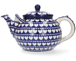 Theepot - origineel Bunzlau servies uit Polen - Pomme Chatelaine.NL