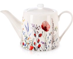 Theepot Porselein KLAPROZEN 1 l - Theekan