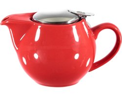 Theepot Saara Cha Cult 350ml Rood