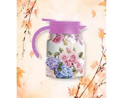 Theepot - thermos - theepot met filter - thermoskan - koffie - theekan