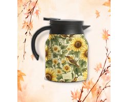 Theepot - thermos - theepot met filter - thermoskan - koffie - theekan