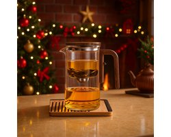 Theepotentie® | Koninklijke Theepot - 600ml - Klassiek Design - Hoogwaardige Afwerking - Voor Losse Thee, Theezakjes en Theebloemen