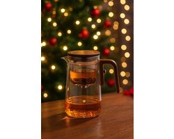 Theepotentie® | Koninklijke Theepot - 800 ml - Klassiek Design - Hoogwaardige Afwerking - Voor Losse Thee, Theezakjes en Theebloemen