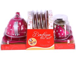 Theeset 18-delig Roze
