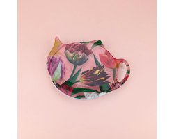 Theezakjeshouder Holland - Tulpen Roze - Souvenir