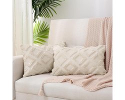 TheLau ® Stijlvolle Boho Kussenhoezen Set voor Slaapkamer en Woonkamer Decoratie