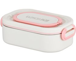 TheLau ® Veelzijdige en Kleurrijke Lunchbox voor Kinderen met Handige Vakken en Lekvrije Afsluiting
