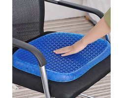 Therapeutisch zitkussen van traagschuim met gel en antislipcoating