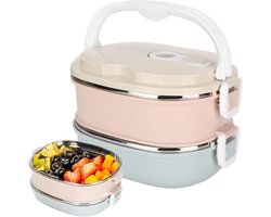Thermische Bentobox - Lekvrij en Duurzaam - Roestvrij Staal