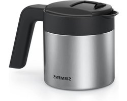 Thermische koffiekan - Direct zetten - Warmhoudfunctie - Schuifdeksel - Gemakkelijk te reinigen - 1 l roestvrij staal.