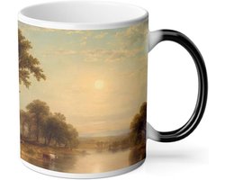 Thermo mok - Magische beker - Warme dranken - Onthult patroon met warmte - 325 ml - Middag Zomer