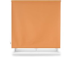 Thermo-verduisterend rolguordijn 100x175 cm - Koude isolatie - Oranje