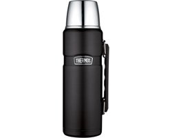 Thermos Isoleerfles - 1,2 Liter - Zwart