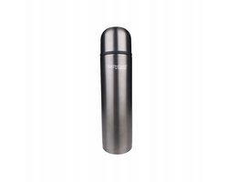 Thermos THERMOcafe Grijs 1L - Roestvrij Staal, Lange Isolatie