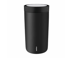 Thermosbeker Stelton To Go Click Soft Black 200 ml