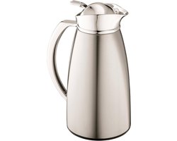 Thermoskan 1 Liter - Koffiekan Serveerkan - Dranken Warm Houden - Glazen Binnenfles - 135 x 135 x 28 cm