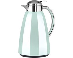 Thermoskan - 1 liter - pastelmint - metaal en kunststof