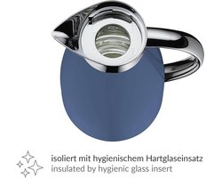 Thermoskan 1,0 l - Mat Blauw - Roestvrij Staal