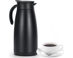 Thermoskan 1,5 Liter - Houd dranken tot 24 uur warm of koud - RVS - Koffie - Thee - Horeca