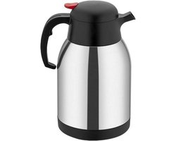 Thermoskan Koffie - Isolatiekan Dranken - Dranken Warm Houden - Dubbelwandig RVS - 1 Liter - Multicolor