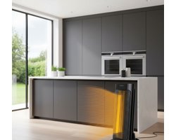 ThermoTower Pro Keramische Ventilatorkachel met Afstandsbediening, Thermostaat & Oscillatie – Energiezuinige Elektrische Torenverwarming voor Badkamer, Slaapkamer & Woonkamer – 2000W – 52 cm Hoog – Novihome