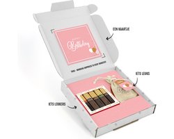 THNX 3-in-1 combinatie cadeau THNX - Verjaardag cadeau vrouw - Merci chocolade - Bloemzaden - Verjaardag cadeau - Happy birthday - Gefeliciteerd
