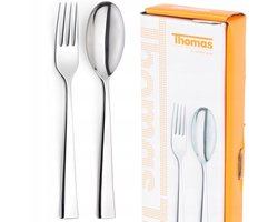 Thomas by Rosenthal Group Serveerbestek – Serveerlepel en Serveervork – 2-delig – Zilverkleurig