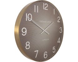 Thomas Kent - Klok rond Linear S - 53cm - Woestijn oranje met goud