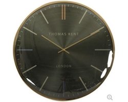 Thomas Kent - Klok rond Oyster - 40cm - Avocado groen met goud