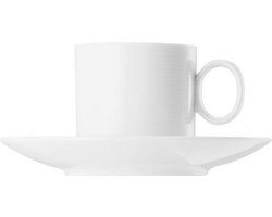 Thomas Loft Koffiekop en -schotel - 0,21 Liter - Wit
