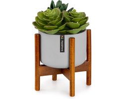 Thorn bloempot met standaard in jaren 50 stijl 2 formaten