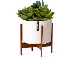 Thorn bloempot met standaard in jaren 50 stijl 2 formaten